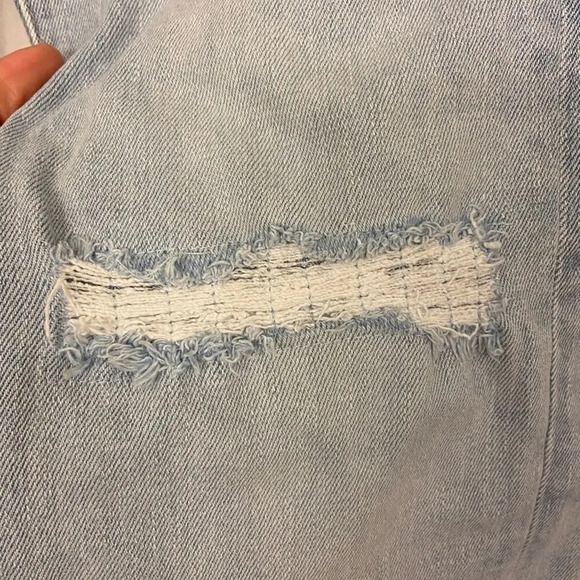 AYR The Sugar Straight Leg Jeans Light Blue Size 27 Short - Picture 5 of 11